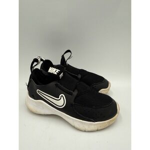 Nike Flex Runner‎ 9C Black White Kids Preschool Running Shoes FN1449-005